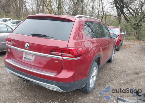 2018 Volkswagen Atlas 3.6L V6 Se/3.6L V6 Se W/Technology from USA, damaged, VIN 1V2DR2CAXJC579780